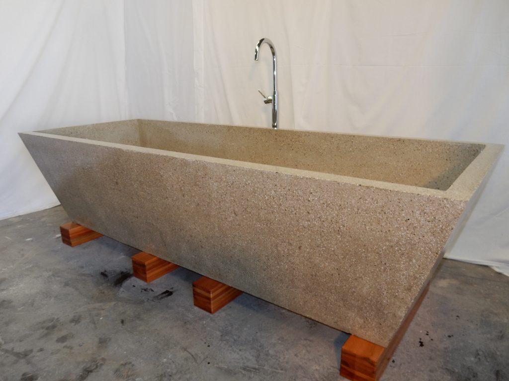 Concrete Bath Perth | HGN Design Wangara, Concrete Furniture